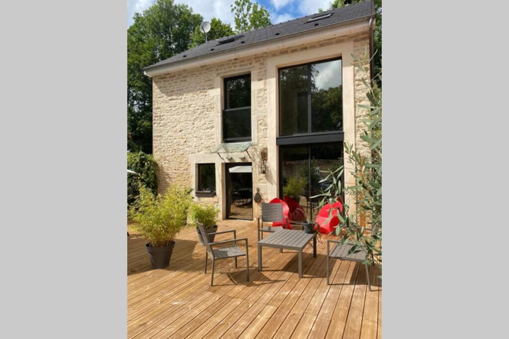 Les Dependances Courtivron Exterior foto