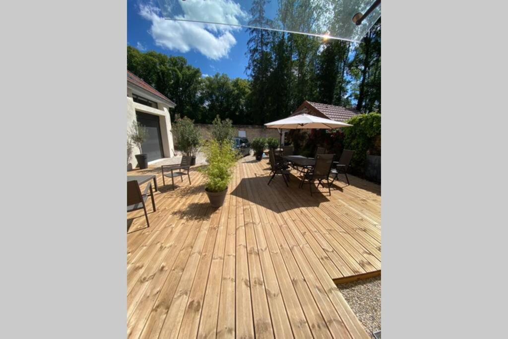 Les Dependances Courtivron Exterior foto